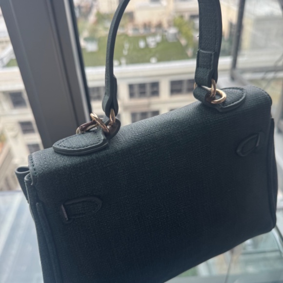 Mini Satchel Bag with Custom Purse Chains and Charms - Picture 7 of 10